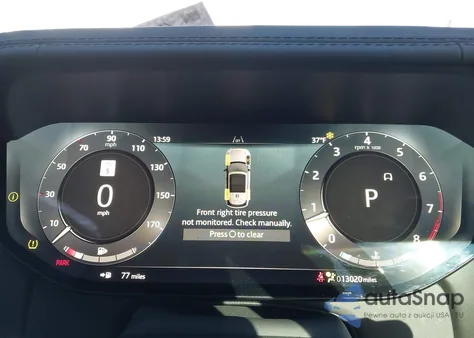 2025 Land Rover Range Rover P530 Se из США, поврежденный, VIN SALKP9E94SA299031